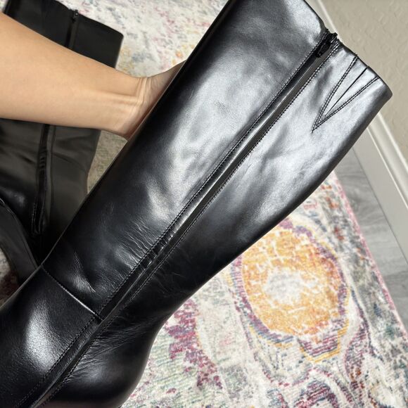 Zara Ludovic De Saint Leather Heel Boots - Picture 11 of 12